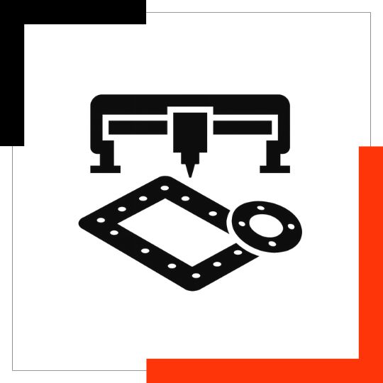 Řezání těsnění